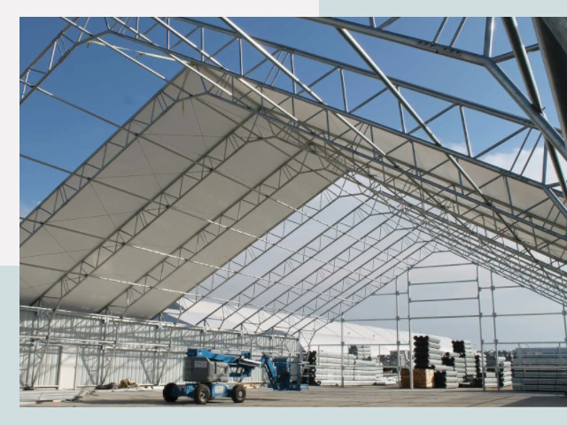 Каркасно-тентовые сооружения от СтальСтрой по цене 623 руб.